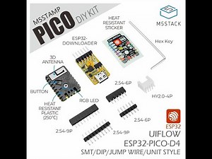 M5Stamp Pico plug-and-play ESP32 miniature module | August 2021 New Products