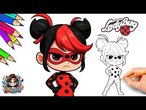 How to Draw Shadybug | Miraculous Ladybug