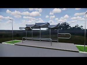 Bus Stop design #Architecture