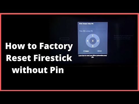 How to Factory Reset Firestick without Pin OR if you Forgot the Pin