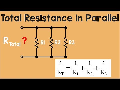 Total Resistance of Parallel Resistors | Physics Animation
