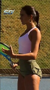 Top Female Tennis Athlete Dominating the Court 🎾🔥 Power, Beauty & Skill #Shorts #viral #trending