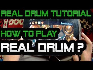 Real Drum Tutorial : How to play Real Drum ? (First Real Drum Lesson)