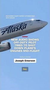 New audio shows off-duty pilot tried to shut down plane’s engines mid-flight