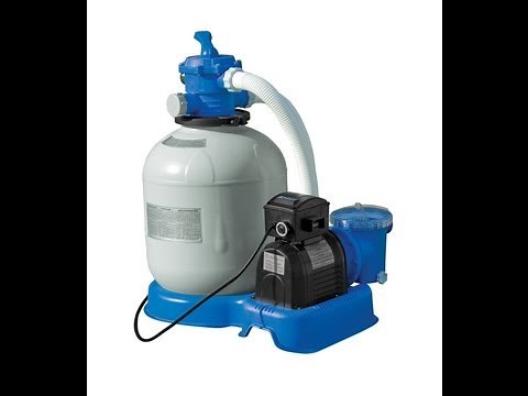 Intex 1200, 1600 and 2650 Sand Filter Pump Setup Instructions