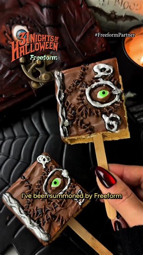 #FreeformPartner take a bite, seal the night. 👁️📚✨ watch hocus pocus and other halloween frights during during #31NightsOfHalloween on @freeform.