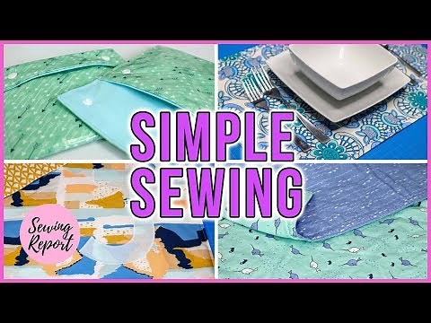 One Simple Technique = Countless Easy Sewing Projects | BEGINNER FRIENDLY | SEWING REPORT