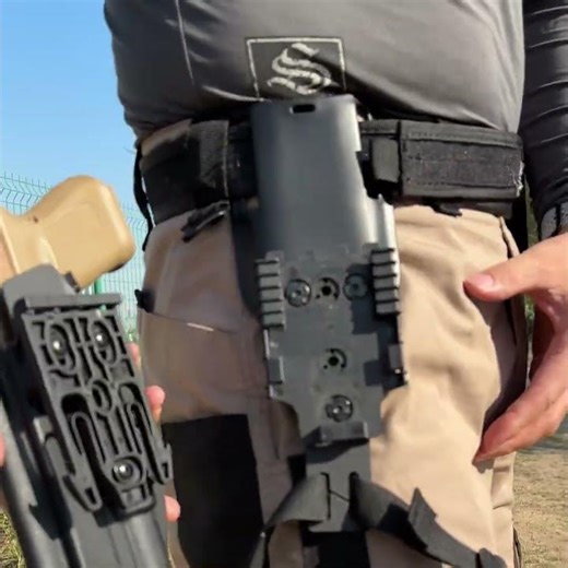 Glock Fast Draw Holster: The Ultimate Carrier for Olight Turbo/PRO Series Lights (Glock 17/19/34/45)