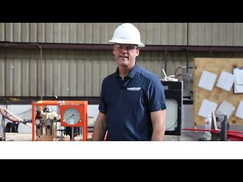 How to use a hydrotest pump