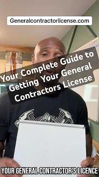 Complete Guide to Getting Your General Contractors License in 50 States