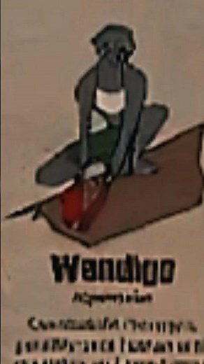 TYPES OF MYTHICAL CREATURES|WENDIGO|PART-17|#creature #ghost ‪@LIKEMYTH‬