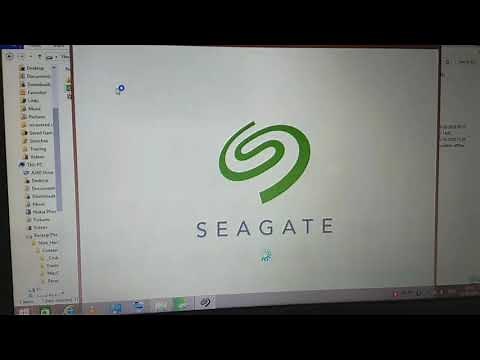 Seagate Backup Plus UltraTouch | HardDisk SetUp | Installation
