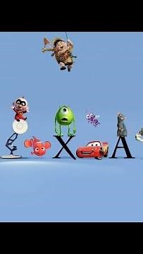 Disney Pixar evolution from 1995 to 2022.
