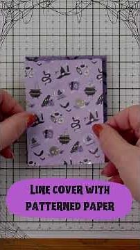 Happy Halloween! Mini Spooky Journal with The Cinch! 🎃 | Tonic Studios