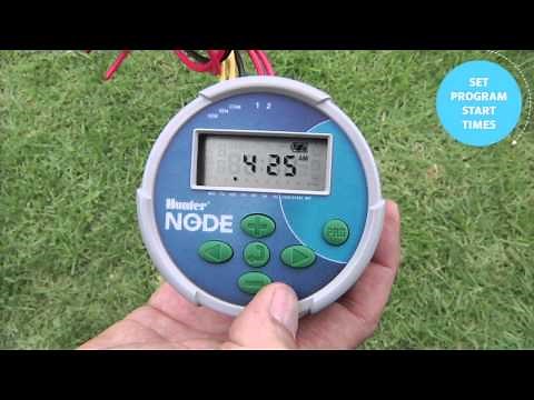 NODE: Setting program start times