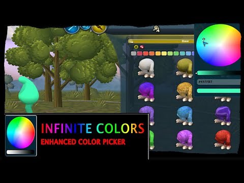Spore - Mod INFINITE COLORS: Enhanced Color Picker