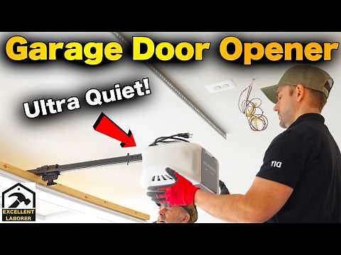 How to Install a Garage Door Opener | Chamberlain – Quiet & Smooth Belt Drive!