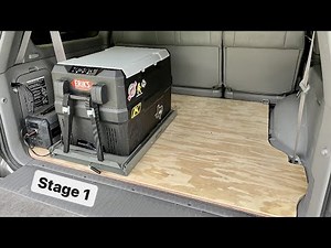 Land Cruiser 100 Series Fridge Slide Simple Setup, part 1