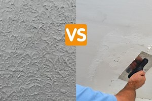 Knock Down Vs. Smooth Ceilings (How To Choose?)