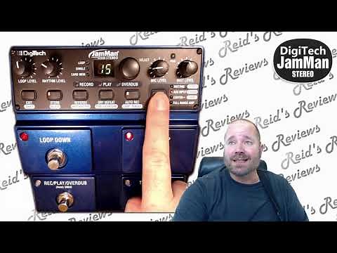 Overwhelmed? Explanation! DigiTech JamMan Looper Stereo Overview Guitar Effects Pedal Reid's Reviews