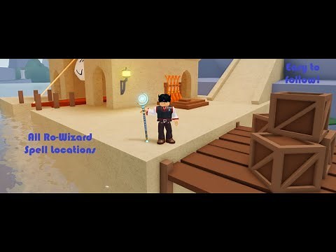 Ro-Wizard all Spell Locations! Easy to follow guide! (timestamps in the description)