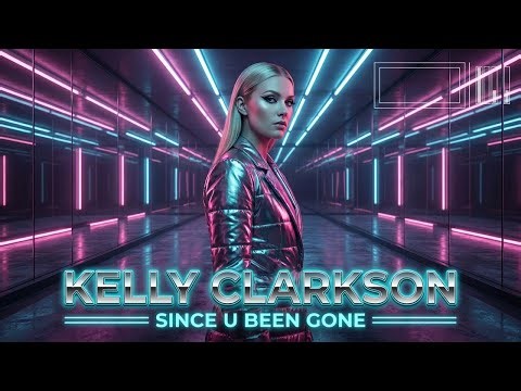 Kelly Clarkson - Since U Been Gone (80's Synthwave) | Neon City Nights