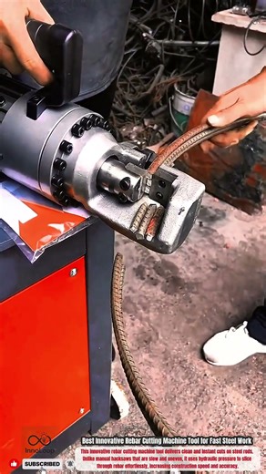Best Innovative Rebar Cutting Machine Tool for Fast Steel Work