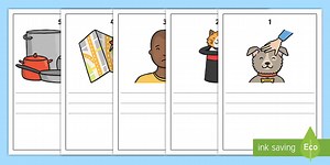 Phase 2 Pictures and Captions Writing Frames