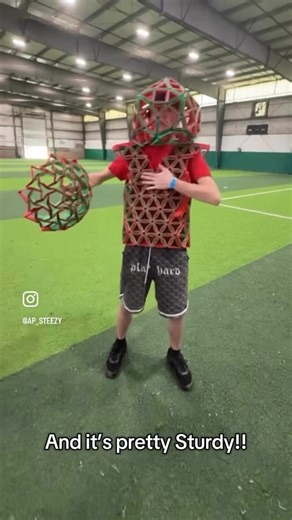 Ace Phelps on Instagram: "Check out the full Modular Origami Fit!! All paper!! No tape, no glue!! It took me 10-12 days to make the full thing!! Please let me know what you think about it!! Enjoy!!❤️🙏🎭🦺🛡️ • • • #origami #modular #modularorigami #paper #paperart #art #artist #dmv #vest #sculpture #custom #allpaper #architecture #architect #archilovers #armor #armour #crafts #nerf #papercraft #dmv #sphere #mask #helmet #marylandfoamalliance #halloween #costume #sheild"