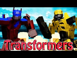 Minecraft Mods | TRANSFORMERS MOD Showcase! (TRANSFORMERS 4, OPTIMUS PRIME, ROBOT MOD)