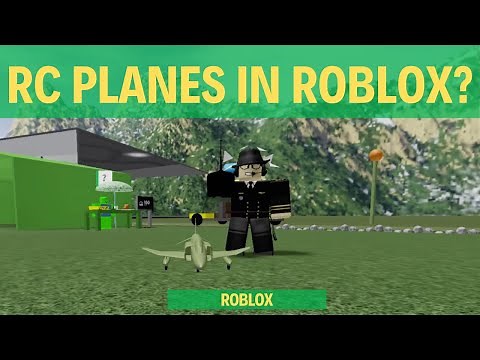 RC PLANES in ROBLOX? | (RC Park)