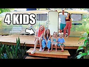 Family of 6 living in an AIRSTREAM! | Family Fizz
