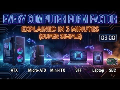 Every Computer Form Factor Explained in 3 Minutes Super Simple
