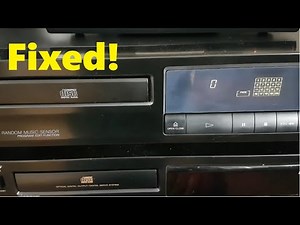 Fixing a Sony CD player - Display not working