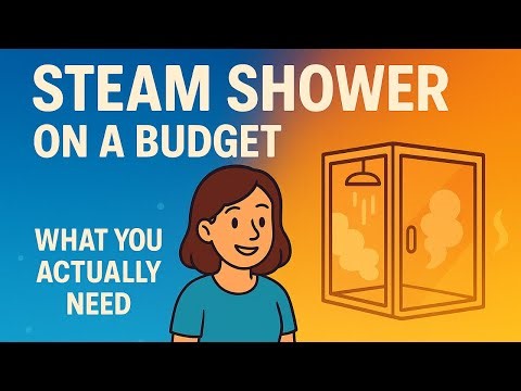 Steam Shower on a Budget: What You Actually Need (No Wasted Money)