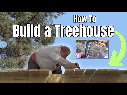 How to Build a Treehouse - Building a Treehouse Platform (DIY Treehouse)