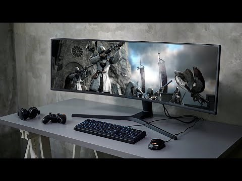 The Best Curved Gaming Monitor For 2021 [4K OLED]