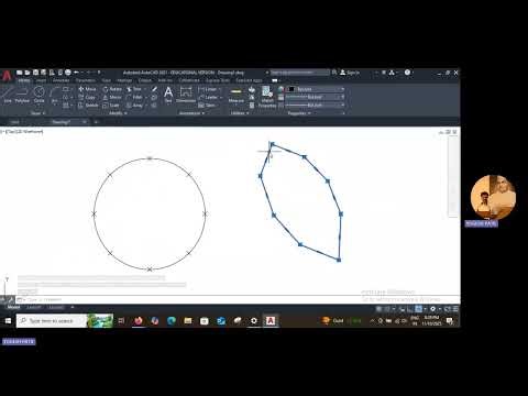 How to Divide a Circle and Fit a Curve in AutoCAD | Step-by-Step Tutorial for Beginners