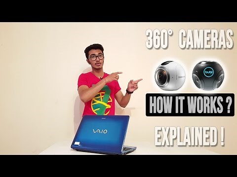 How 360 degree camera work | 360° video Explained !