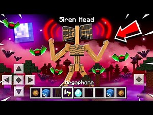 How to PLAY as SIREN HEAD in Minecraft! (scary)