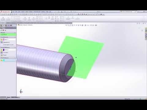 ISO metric threads made easy on Solidworks