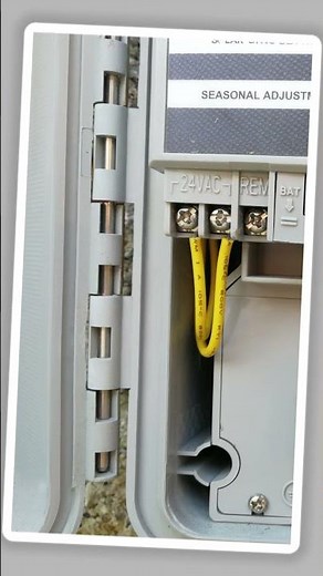Hunter X-CORE XC-401-E - Electrical wiring installation - 4-station outdoor irrigation controller