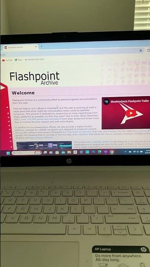 How to get to Flashpoint Archive website?