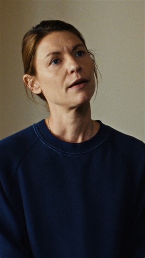 The tension in this scene... THE BEAST IN ME, starring Claire Danes and Matthew Rhys, now playing on Netflix. | Netflix