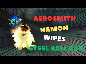 [YBA] Wiping SBR with Aerosmith Hamon...