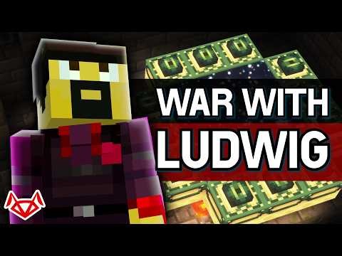My Minecraft Speedrun War w/ Ludwig