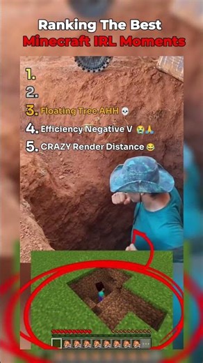 Ranking The Best Minecraft IRL Moments...