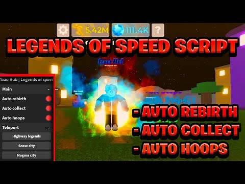 [NEW OP] Legends Of Speed Keyless Script Pastebin - (ROBLOX) *Auto Farm & Auto Rebirth*