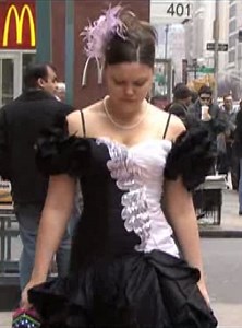 How to Take an Old 80's Prom Dress and Make It 2008!