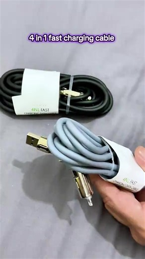 ⚡ Tired of carrying 4 different cables? This 4-in-1 Multi USB Charging Cable is the only one you'll ever need — charge all your devices at once with just one smart cable. ✅ Works with Android, Type-C & Micro USB ✅ Fast charging data transfer ✅ Perfect for car, office, travel, or everyday use ✅ Durable, compact & tangle-free design👉 | Entrancet$dq2